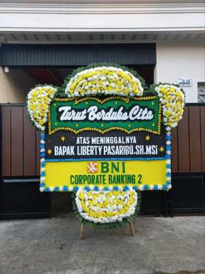 Papan Bunga Duka di Kayan Selatan