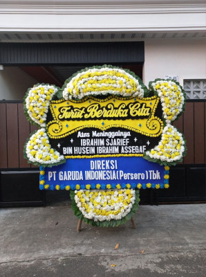 Papan Bunga Duka di Kayan Selatan