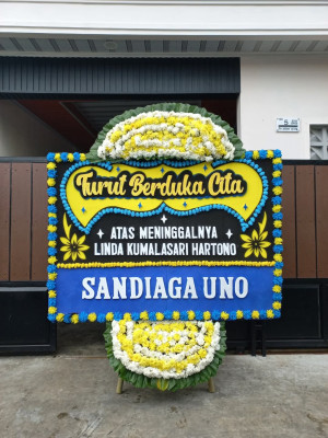 Papan Bunga Duka di Kayan Selatan